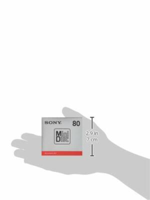 Sony Mini Disc 80 Minutes MDW80T 1Pack NEW from Japan