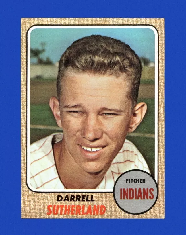 Darrell Sutherland trading card