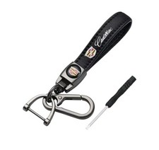 Cadillac Leather Keychain NEW!