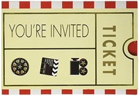 Invitation Card: Movie Ticket, Party-theme Supplies Stationary Costumes on sale Invitation Card: Movie Ticket, Party-theme Supplies Stationary Costumes on sale
