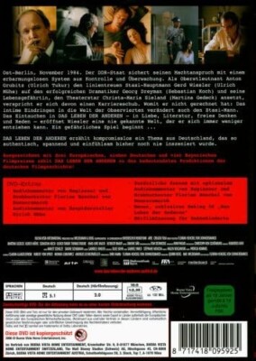 Das Leben Der Anderen DVD Brand New Sealed, FREE Next Day Post from