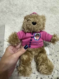 Vintage 2000 NSYNC Justin Timberlake Limited Edition Pink Teddy Bear #2
