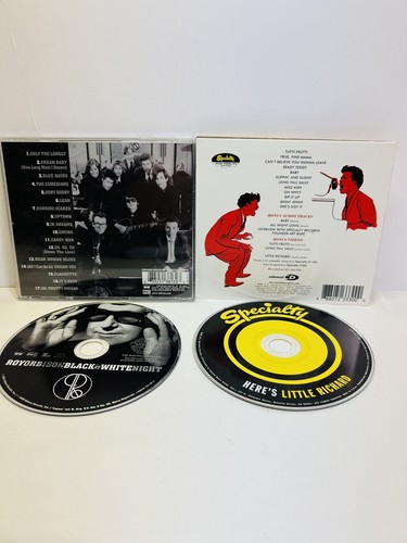 Orbison, Roy : Black & White Night CD+Here’s Little Richard With Bonus Tracks CD - Picture 2 of 3