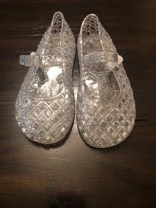 old navy clear jelly sandals