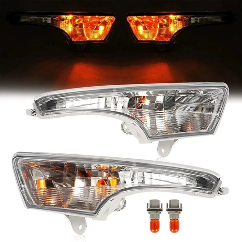 Fog Lights & Corner Turn Signal Lamps w/o Wiring Set For 2013-2015 Nissan Altima - Bild 9 von 14