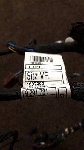 BMW 5er F10 F11 LCI Kabelsatz Sitz Sportsitz elektrisch 9291731 - Bild 5 von 6