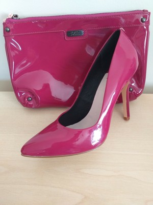 cerise pink shoes
