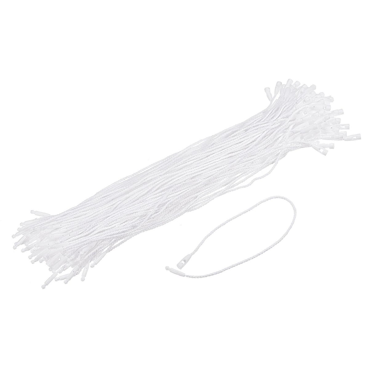 String Pin Loop Plastic Tag Loops Surakey Hang Tag String 100Pcs Nylon Snap Lock Pin ...