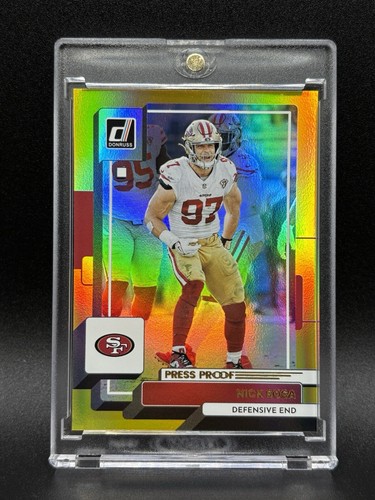 Carte Panini Gold Standard 2023 Nick Bosa Patch /299 - 49ers SSP