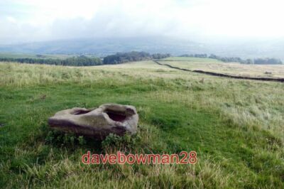 FOTO DER TAUCHENDE STEIN EIN GEPLANTES ANTIKES DENKMAL AUF WALMOOR ÜBER WAL