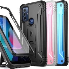 For Moto G 5G G Play G Power 2023 Case Poetic Rugged Dual-Layer Shockproof Cover