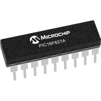 PIC16F627A-I/P 8-Bit-Microcontroller 20MHz 1024x14 Bit FLASH 16 I/O DIP18