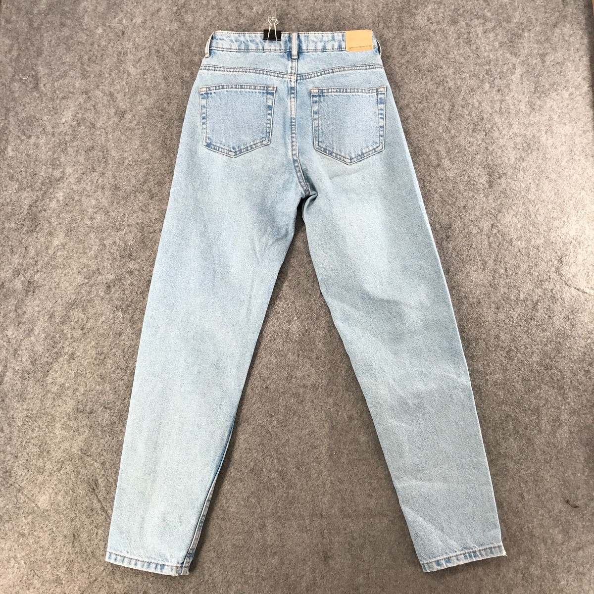 Zara Authentic Denim by TRF Juniors 3 High Rise Mom Jeans Cotton