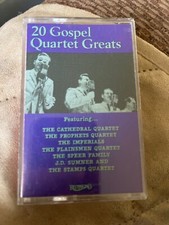 20 Gospel Quartet Greats Vol 2 Compilation Southern Gospel Music Cassette 1T2