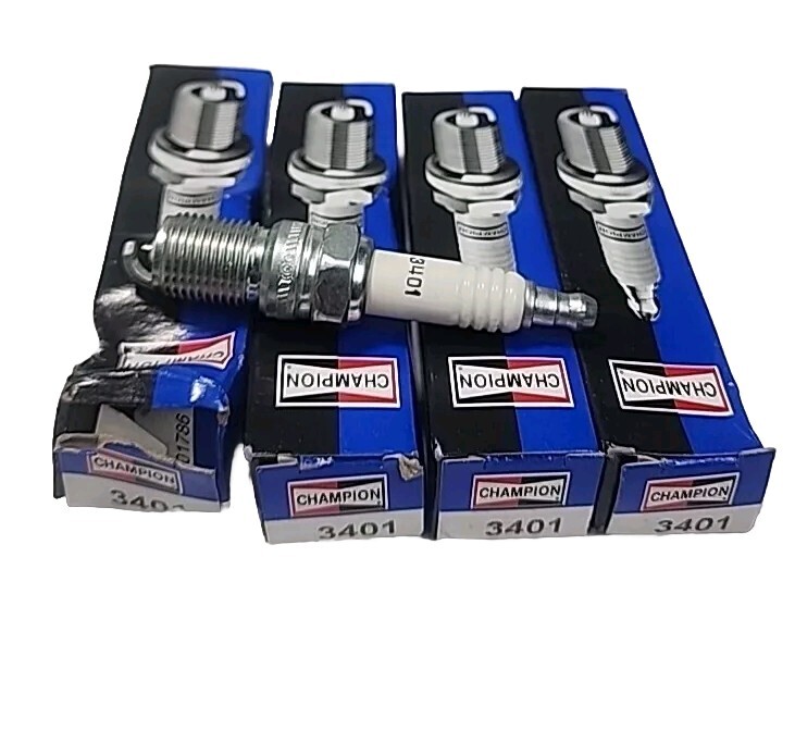 lot of 4  CHAMPION SPARK PLUG Platinum Power 3401
