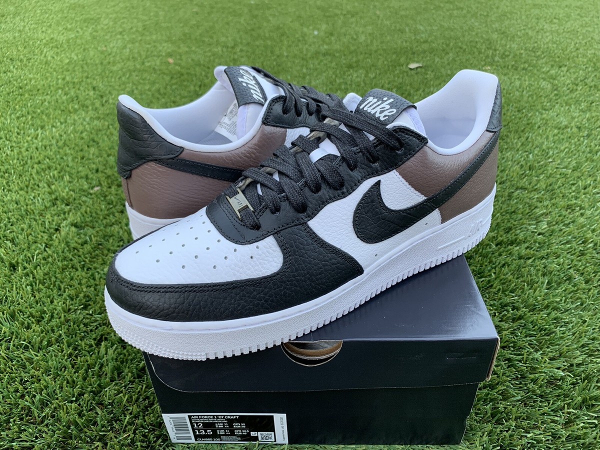 Custom “Mocha” Nike Air Force 1 '07 Craft Size 12 [CU4865-100] | eBay