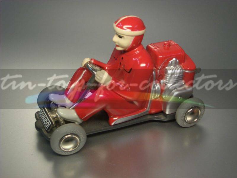 Original Schuco Go-Kart Micro Racer 1035 Red with Original