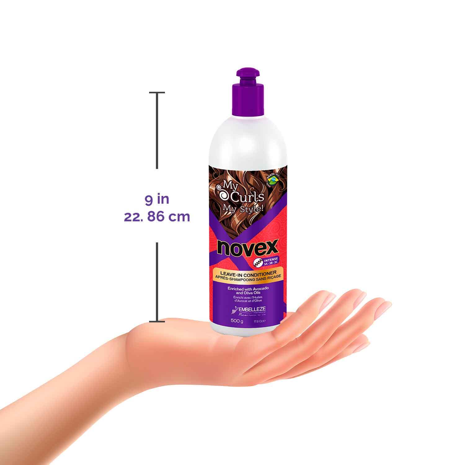 Novex Arganöl Leave-In Conditioner – 300 G, Für Glanz & Feuchtigkeit, Alle Haartypen