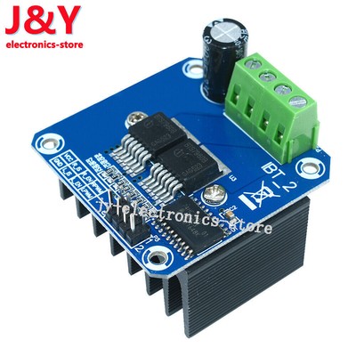 Double BTS7960B DC 43A Stepper Motor Driver H-Bridge PWM For Arduino Smart Car