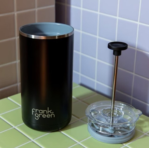 Frank Green French Press Ceramic 16oz/475ml Black eBay