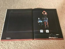 Vintage 1999 REX CHAPMAN AND1 CROSSOVER MID Basketball Shoes Poster Print Ad 90s