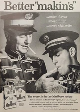 Marlboro Man Print Ad Vintage Ephemera Wall Art Decor Better Makin's
