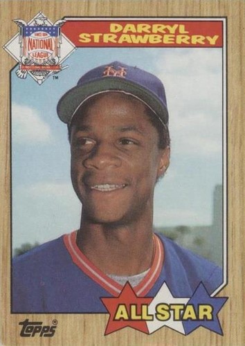 Darryl Strawberry 1987 Topps All-Star card #601 | eBay