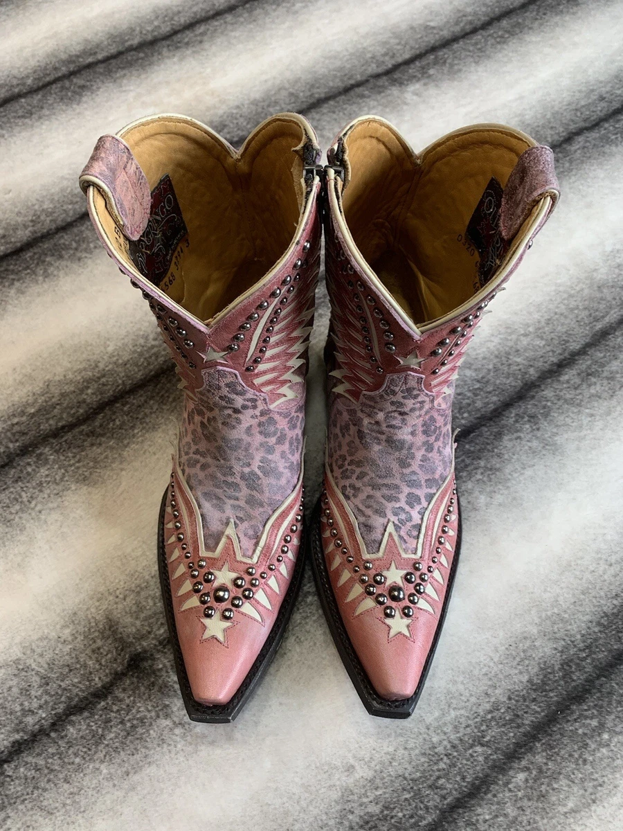 Old gringo cheetah print boots Clearance
