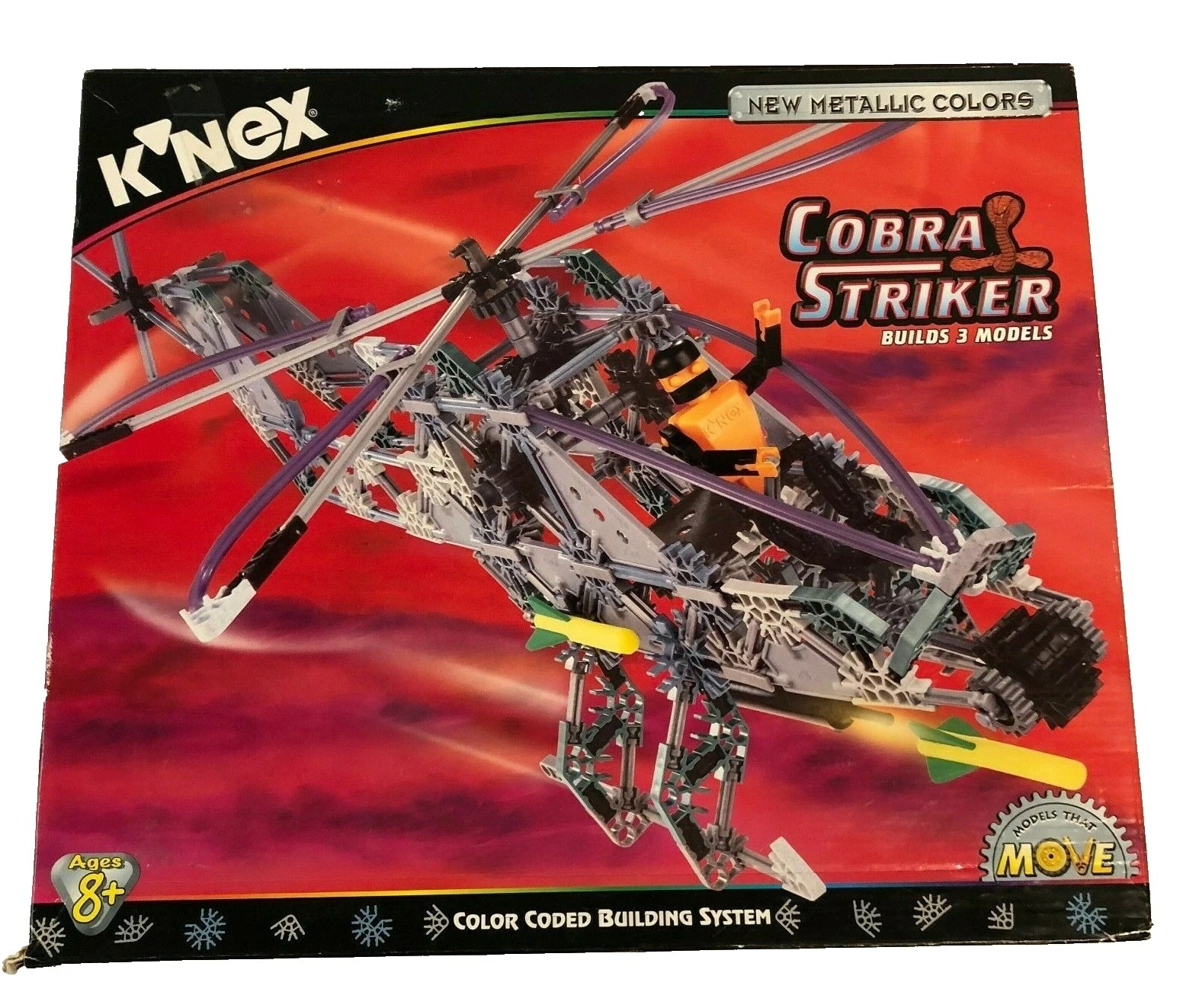K'NEX Metal Building Toy Complete Sets & Packs
