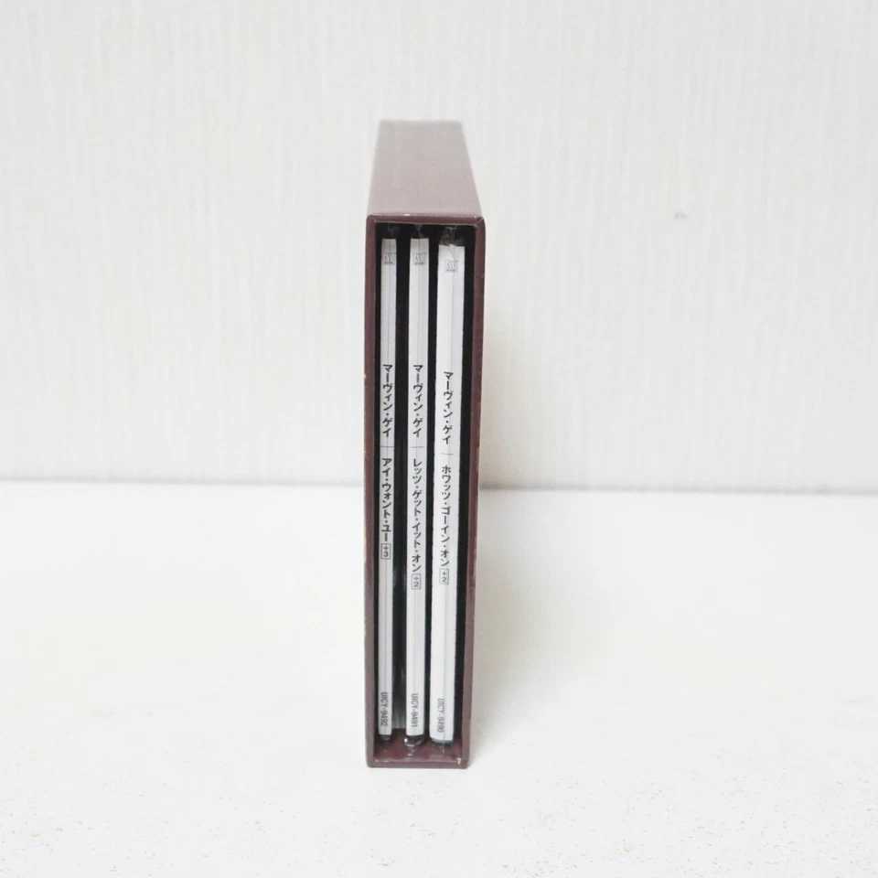 Marvin Gaye - Mini LP CD 3 Titles Set + I Want You Promo Box Paper Sleeve Japan Foto 3 de 4