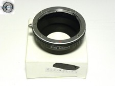 Anello adattatore da Canon EOS EF a Nikon 1 J1 J2 J3 J4 J5