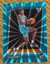 KAI JONES - 2021-22 Donruss - Holo Teal Laser Parallel - Card 232 - Rated Rookie