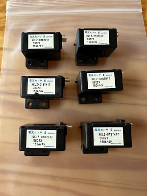 6 PCS .  Kohshin KKLZ-0187H17 05023 150A/4V  Current Sensors