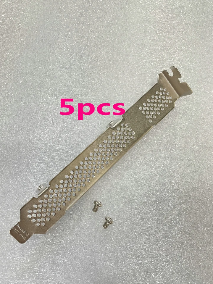 5pcs Low Full Height Bracket for IBM M1015 LSI HP P400 Full Height Bracket - Image 3 of 4