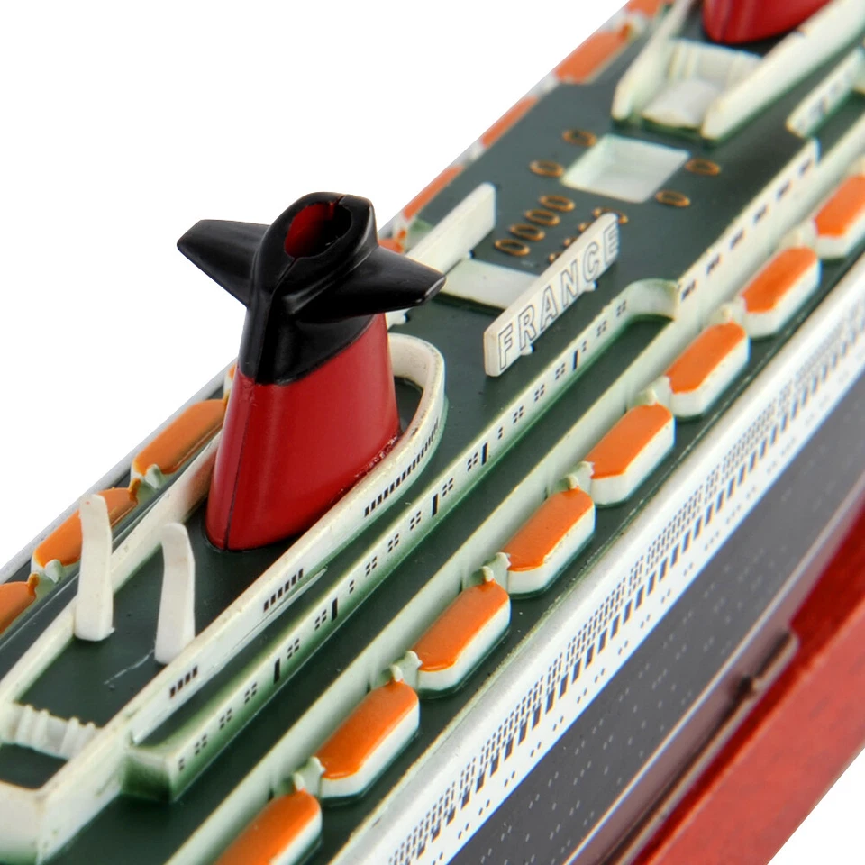 France Cruise Ship Toy Atlas 1/1250 RMS Transatlantic Boat Replica Alloy Model - Image 4 of 4