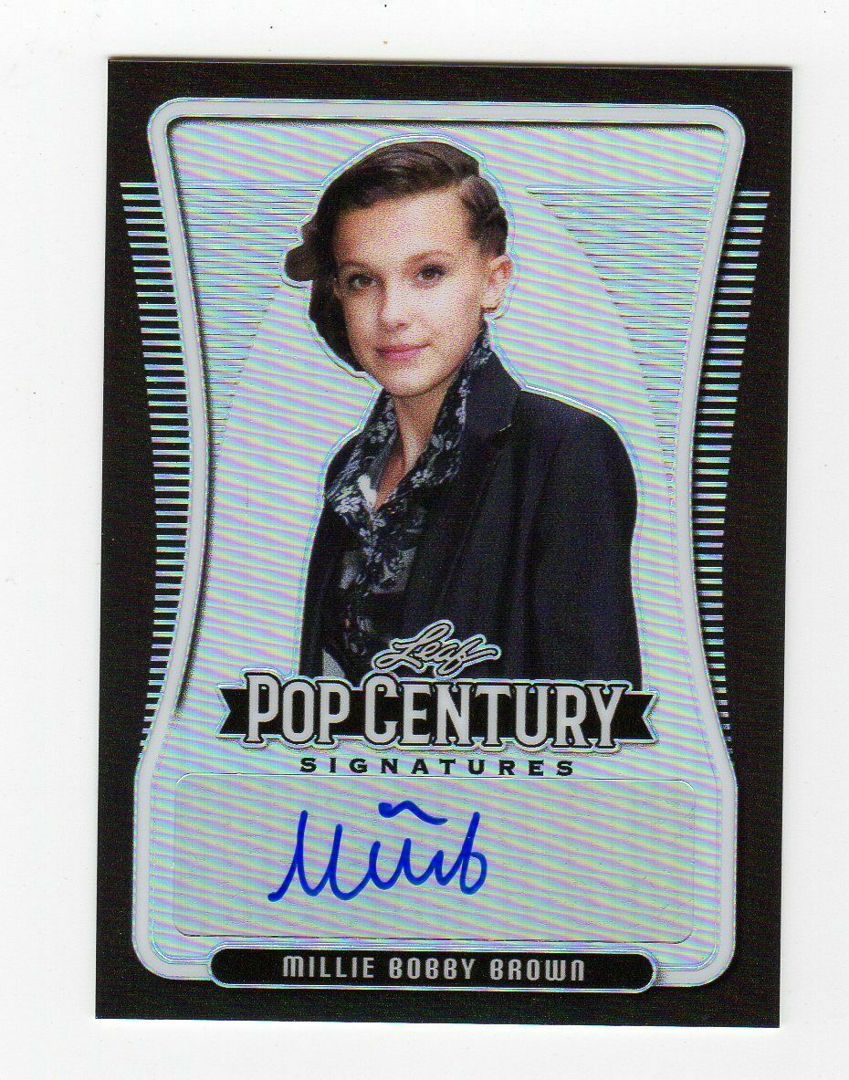 2021 MILLIE BOBBY BROWN直筆サイン ストレンジャーシングス 2021 MILLIE BOBBY BROWN直筆サイン ストレンジャーシングス 【公式通販】