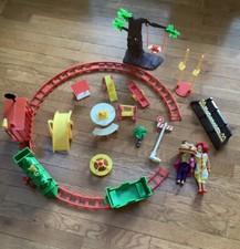 REMCO Ronald McDonald TRAIN SET Playground Playset 1976 Action Figures Vintage