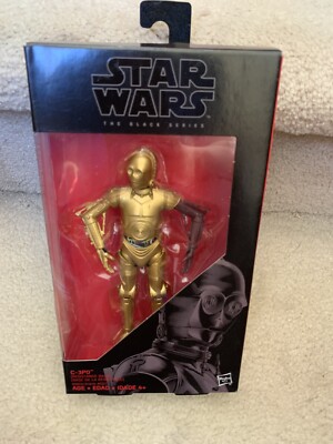 Star Wars Black Series 6  Force Awakens C-3PO Red Arm NONMINT