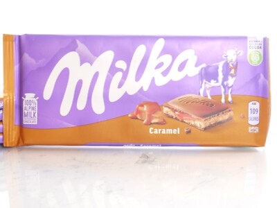 Milky様　ご確認用　11月16日ご購入 5 Milka Caramel Chocolate Bar 100g each exp date 07/05/25 made in