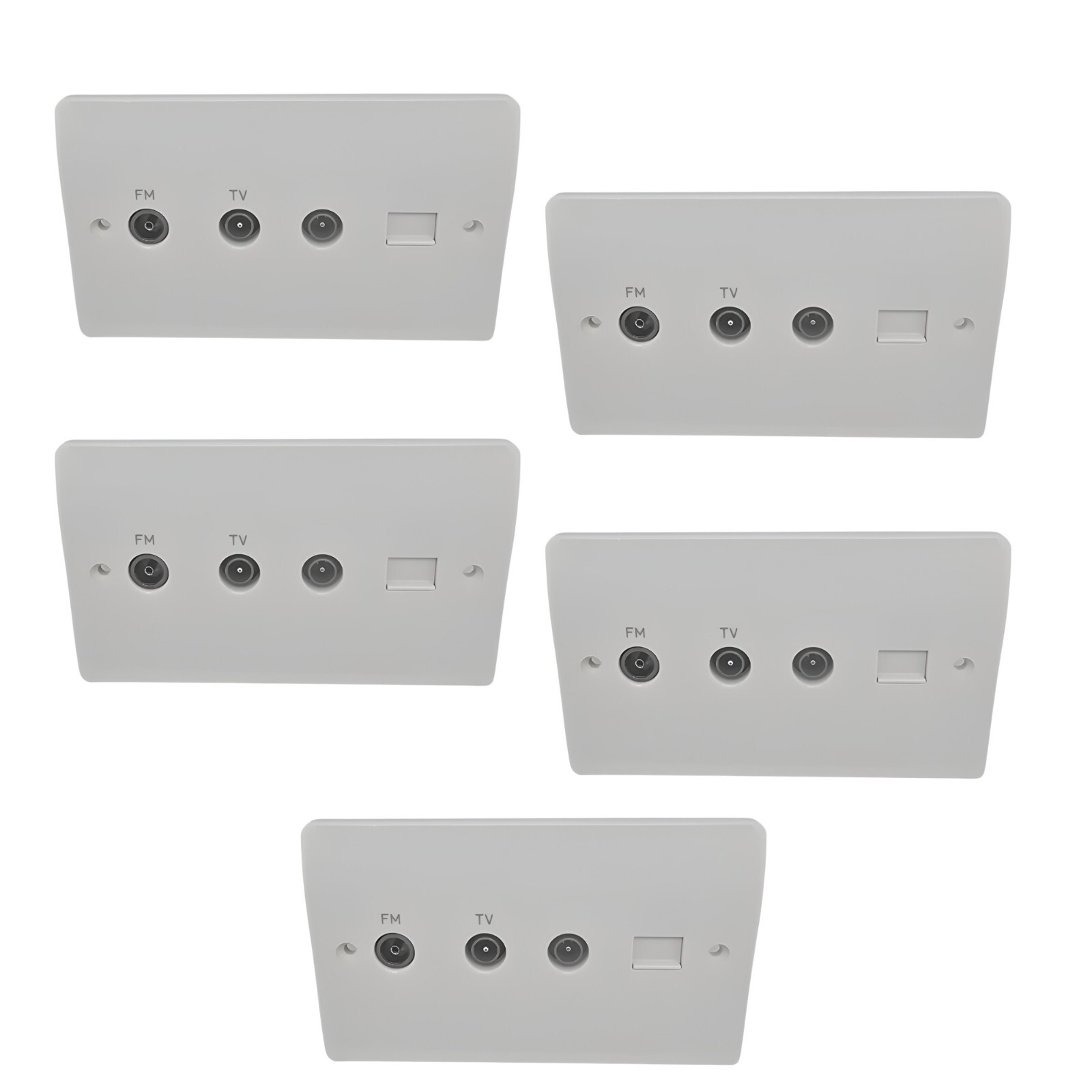Job Lot of 5 Pack MK  2G TV/FM Diplexer with Single TV & Secondary BT Output