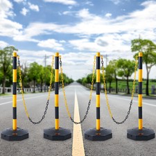 VEVOR 4PCs Poteaux de Signalis…