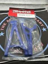 Traxxas. 8632X Suspension Arms, Blue, Front Left Upper. Heavy Duty