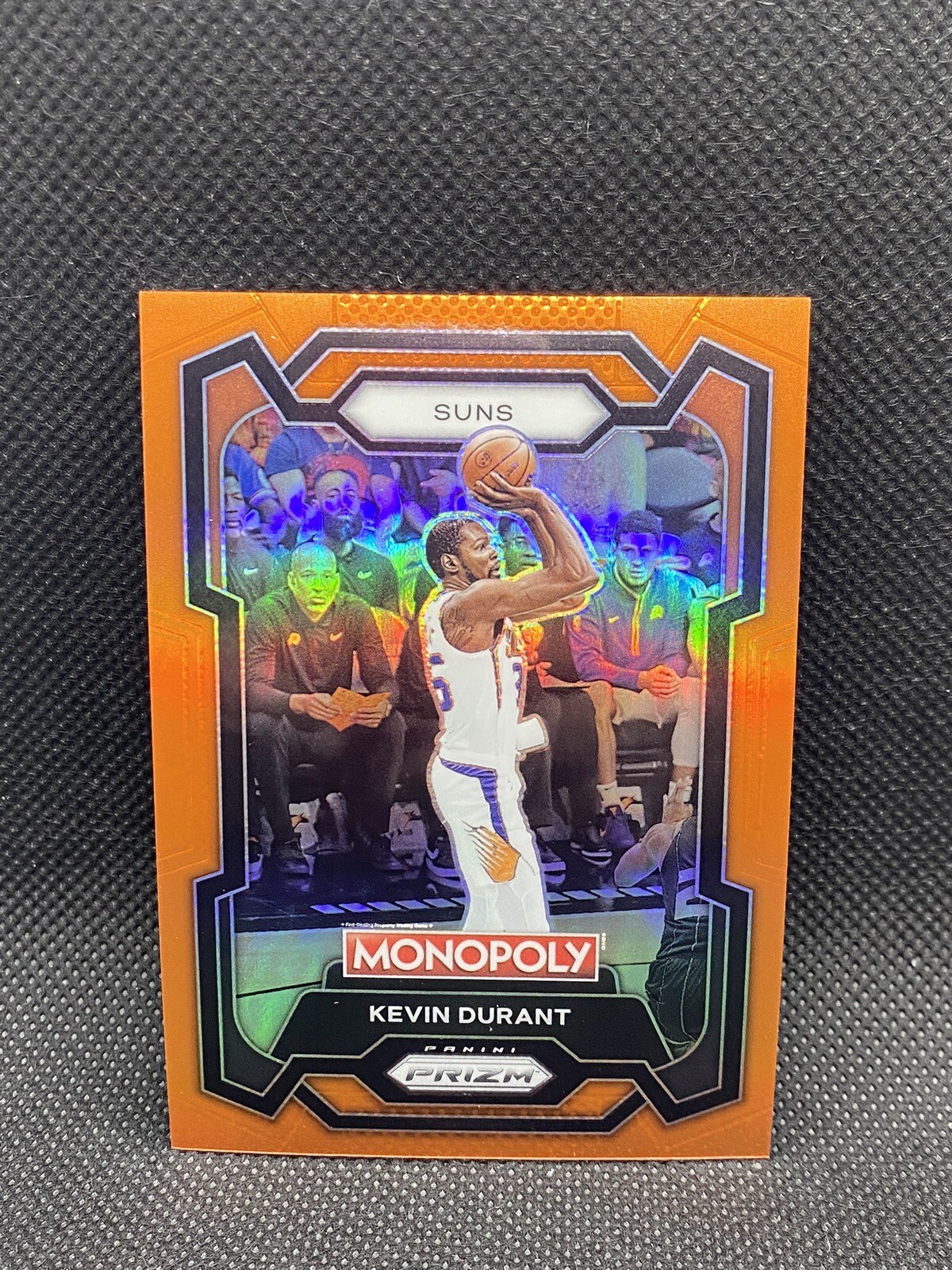 2023-24 Panini Prizm Monopoly Orange Prizm /124 Kevin Durant Phoenix Suns #70