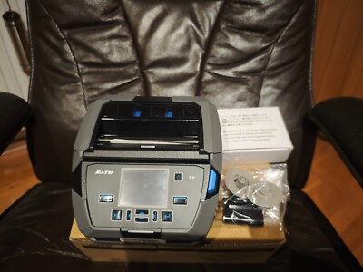 SATO PW4NX mobiler 4''Zoll Thermodrucker / Etikettendrucker / QR Code Drucker NEU