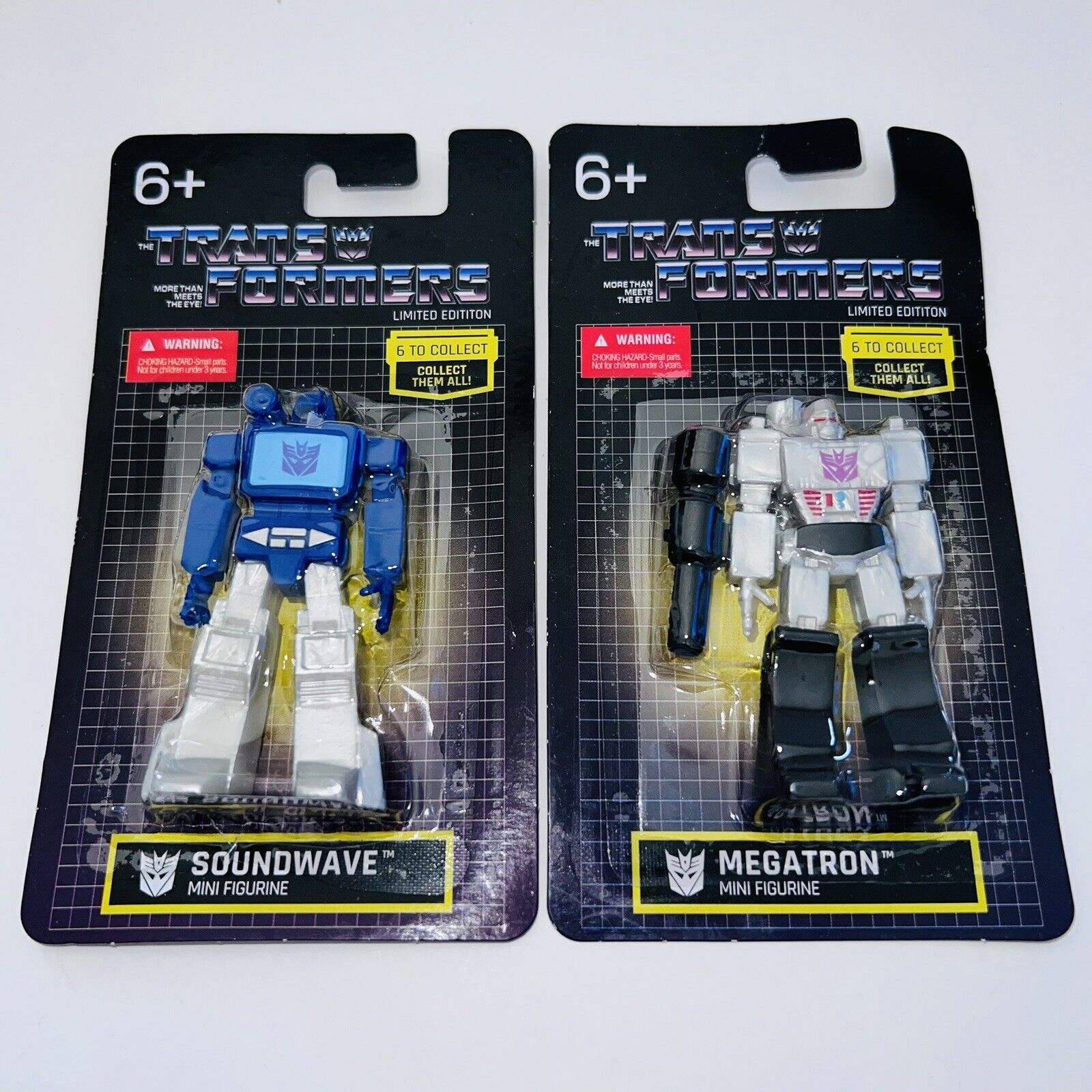✅2021 Prexio Transformers Limited Edition Mini Figures SOUNDWAVE Official Hasbro
