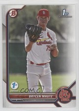 2022 Bowman Draft 1st Edition Brycen Mautz #BD-124 02u3