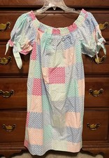 Vineyard Vines For Target Whale Shift Dress Off Shoulder Large