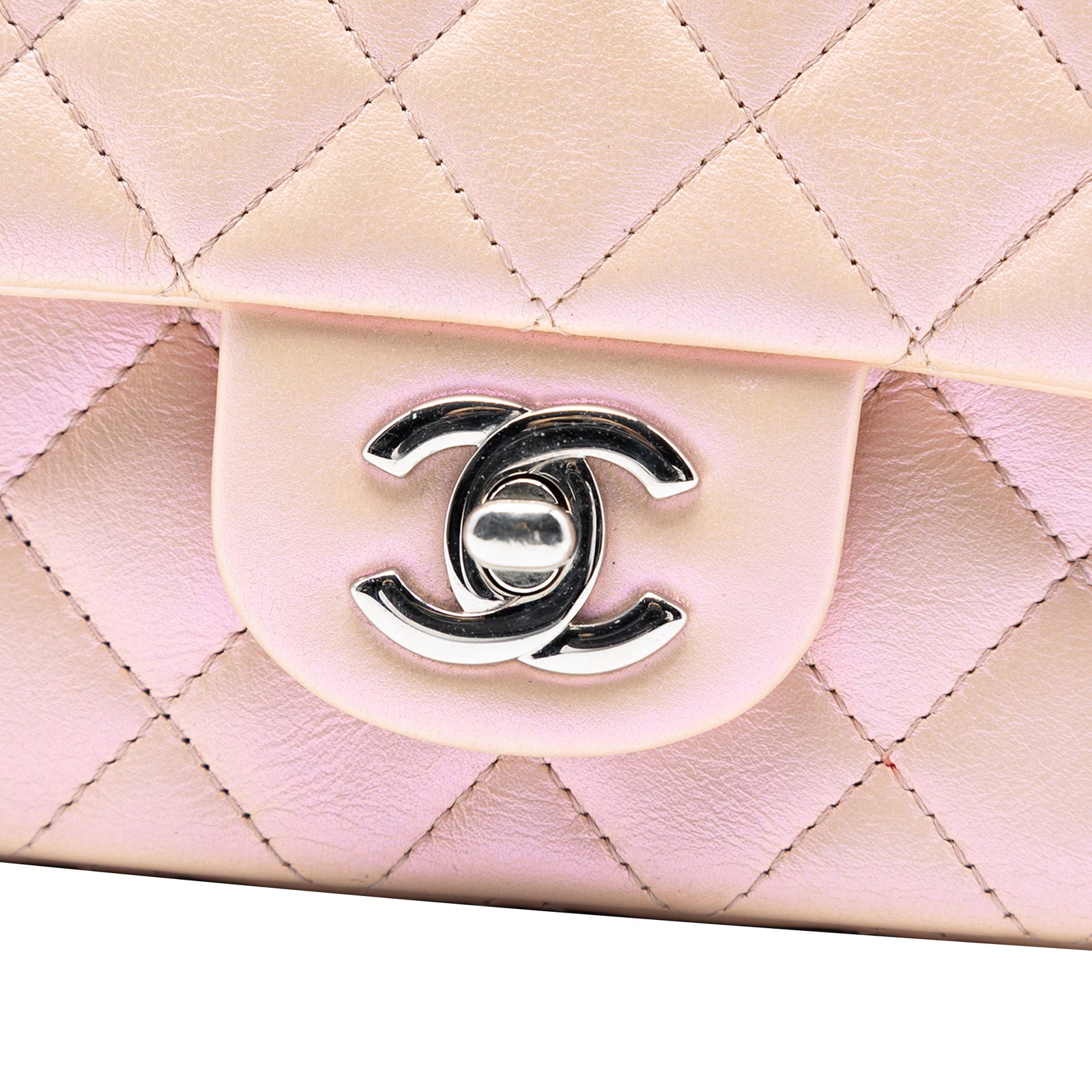 Authenticated Chanel Mini Rectangular Classic Iri… - image 5