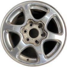 GMC Polished Yukon Sierra 1500 Classic Factory Wheel 17x7.5 2001-2007 Alloy 5132