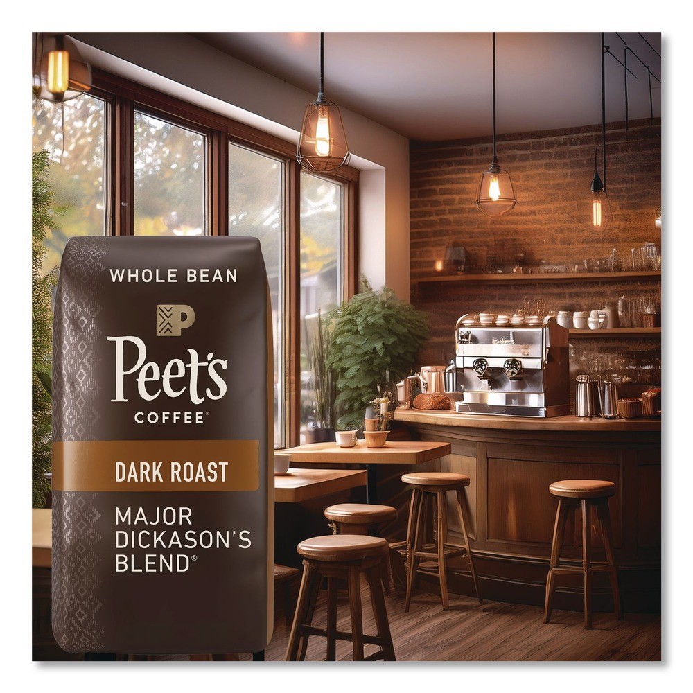 Peet's Coffee & Tea 500705 1 lbs. Dickason's Blend Whole Bean Coffee New